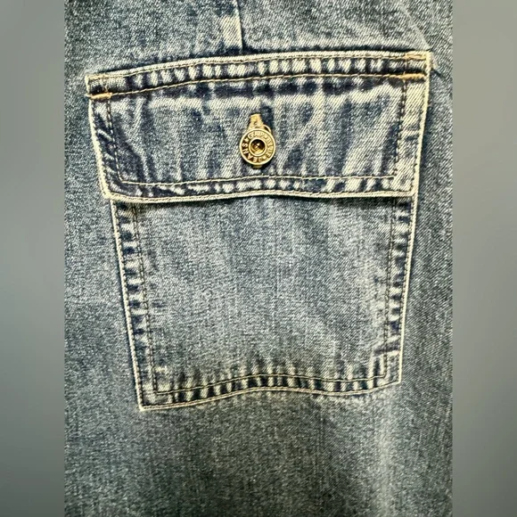 Vintage Gap Blue Jeans denim A line miniskirt🫶 - Picture 3 of 6